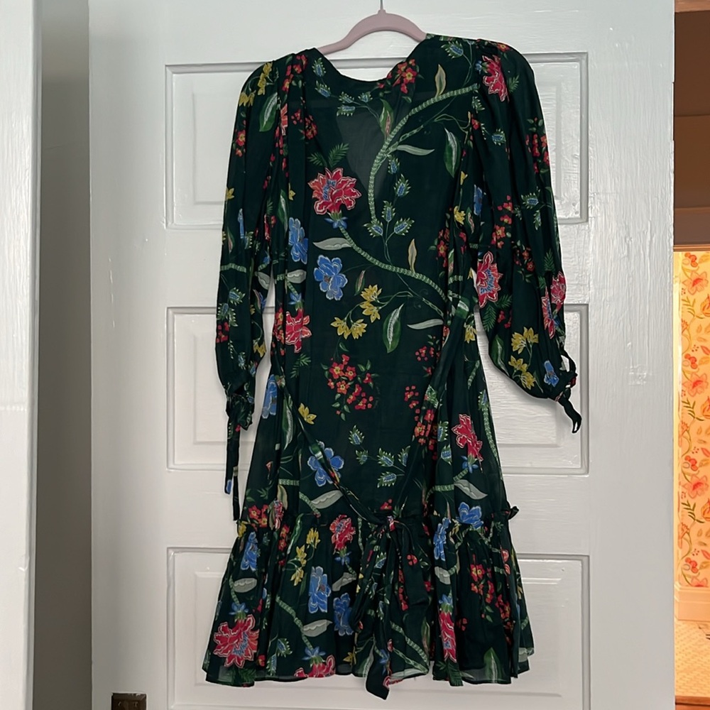 Cara Cara Floral Printed Dress Size L - Picture 4 of 6